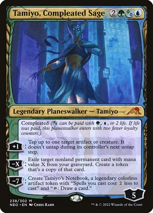 Tamiyo, Compleated Sage · Kamigawa: Neon Dynasty 238/531