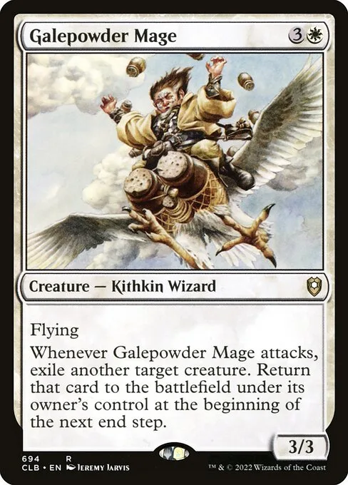 Galepowder Mage · Commander Legends: Battle for Baldur's Gate 694/936