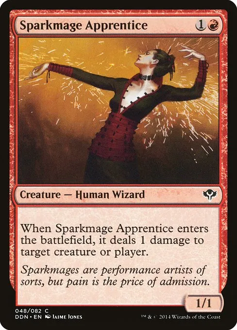 Sparkmage Apprentice · Duel Decks: Speed vs. Cunning 48/82