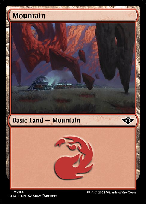 Mountain · Outlaws of Thunder Junction 284/374