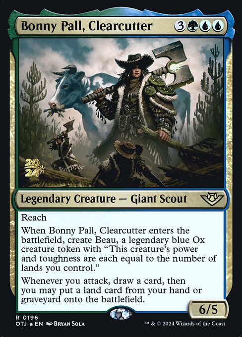 Bonny Pall, Clearcutter · Outlaws of Thunder Junction Promos 196s/160