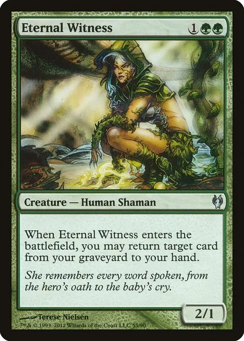 Eternal Witness · Duel Decks: Izzet vs. Golgari 55/90