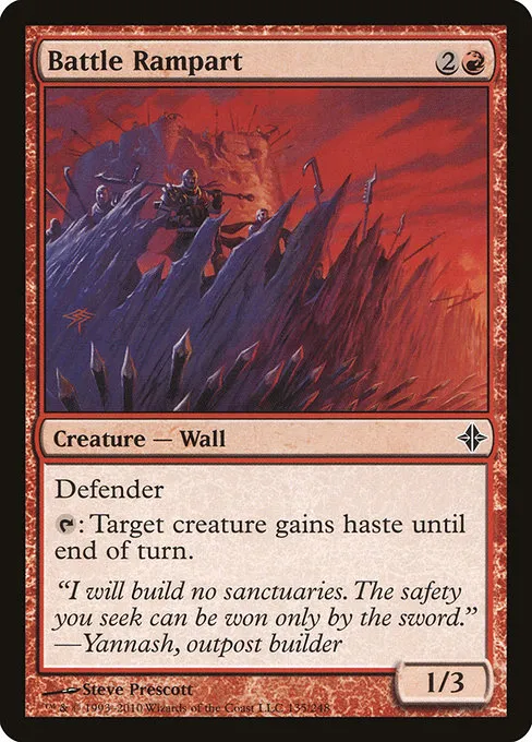 Battle Rampart · Rise of the Eldrazi 135/248