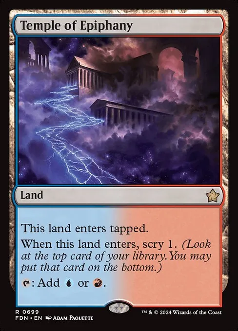 Temple of Epiphany · Foundations 699/771