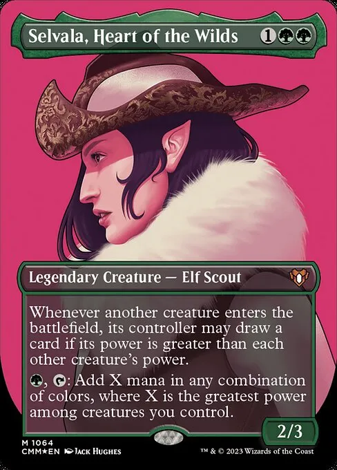 Selvala, Heart of the Wilds · Commander Masters 1064/1067