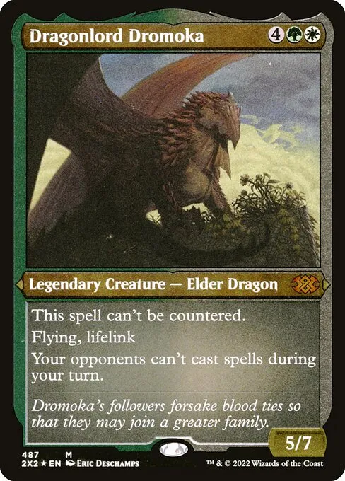 Dragonlord Dromoka · Double Masters 2022 487/579
