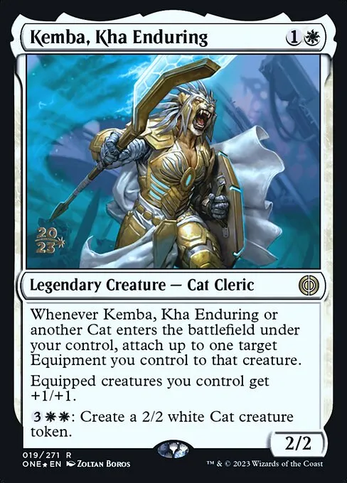 Kemba, Kha Enduring · Phyrexia: All Will Be One Promos 19s/160