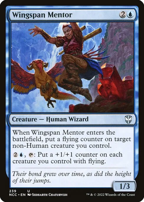 Wingspan Mentor · New Capenna Commander 239/447
