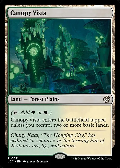 Canopy Vista · The Lost Caverns of Ixalan Commander 321/370