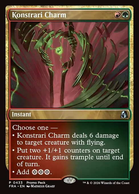 Konstrari Charm · Reality Fracture 433/7