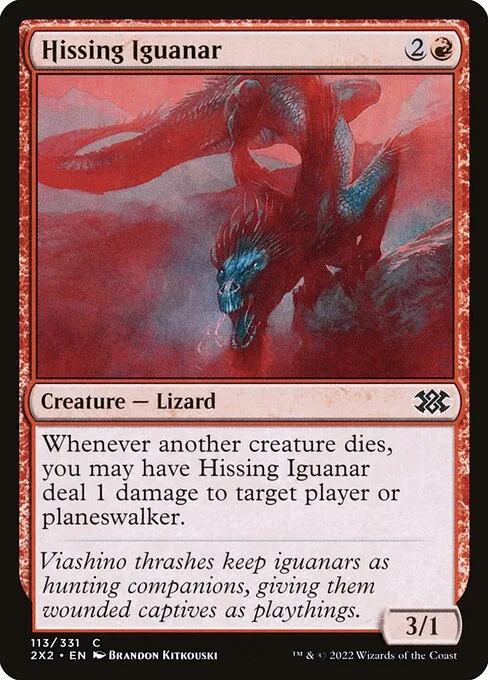 Hissing Iguanar · Double Masters 2022 113/579