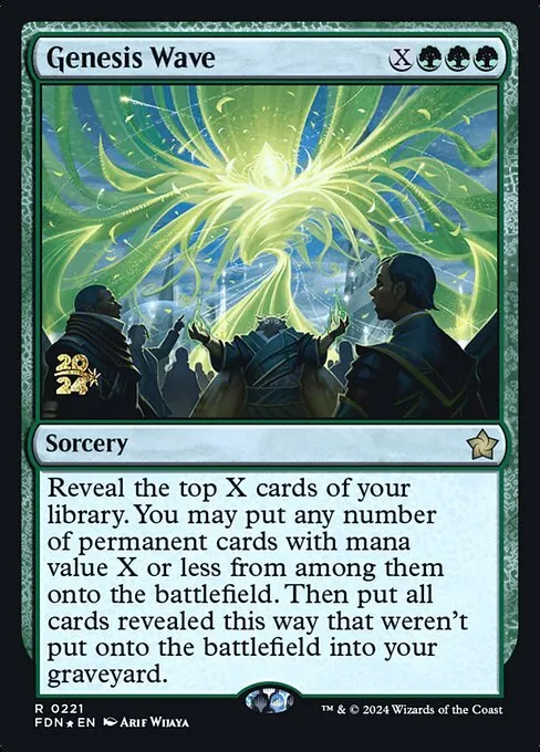 Genesis Wave · Foundations Promos 221s/106