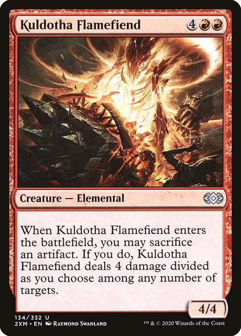 Kuldotha Flamefiend · Double Masters 134/384