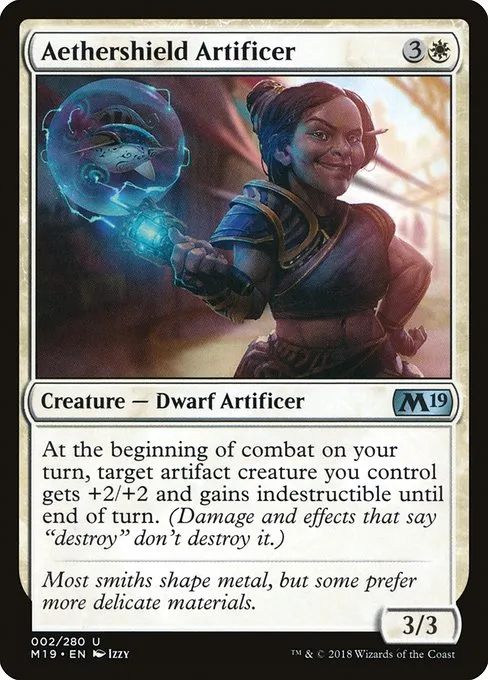 Aethershield Artificer · Core Set 2019 2/314