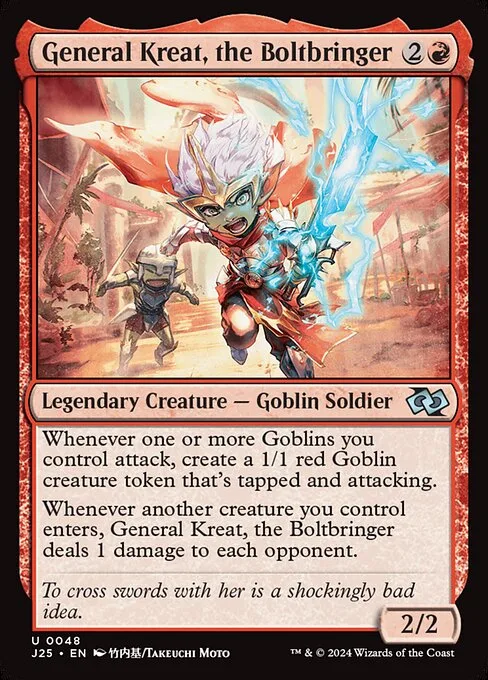 General Kreat, the Boltbringer · Foundations Jumpstart 48/779
