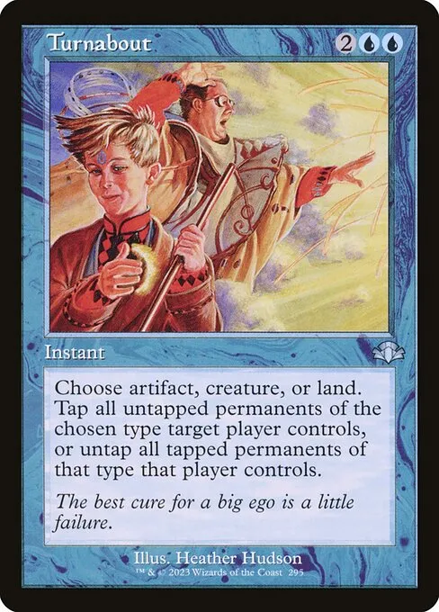 Turnabout · Dominaria Remastered 295/457