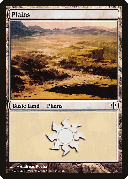 Plains · Commander 2013 340/356