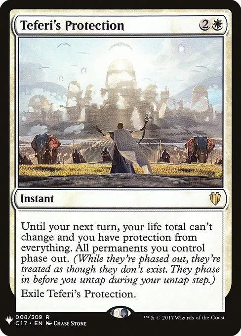 Teferi's Protection · The List C17-8/5050