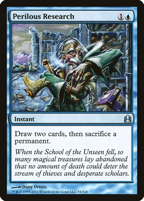 Perilous Research · Commander 2011 54/318