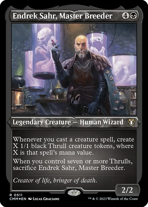 Endrek Sahr, Master Breeder · Commander Masters 511/1067