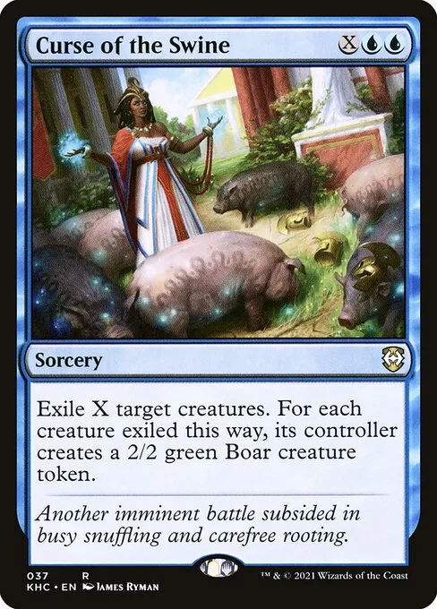 Curse of the Swine · Kaldheim Commander 37/119