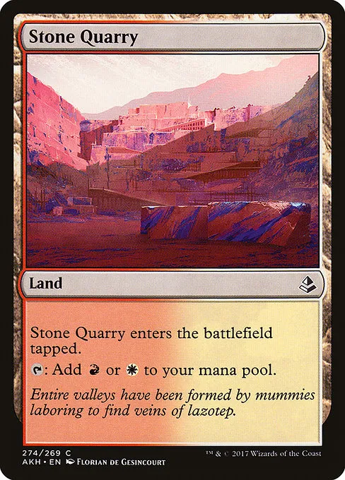 Stone Quarry · Amonkhet 274/287
