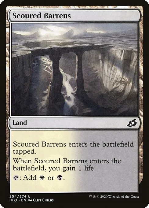 Scoured Barrens · Ikoria: Lair of Behemoths 254/390