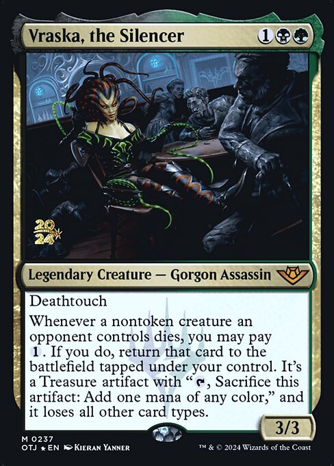 Vraska, the Silencer · Outlaws of Thunder Junction Promos 237s/160