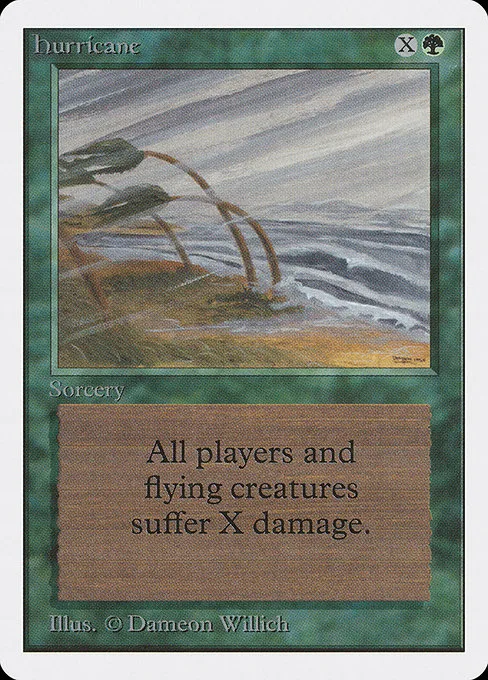Hurricane · Unlimited Edition 201/302