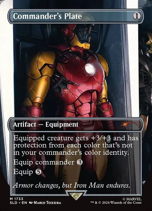 Commander's Plate · Secret Lair Drop 1733/2547