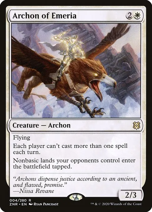 Archon of Emeria · Zendikar Rising 4/407