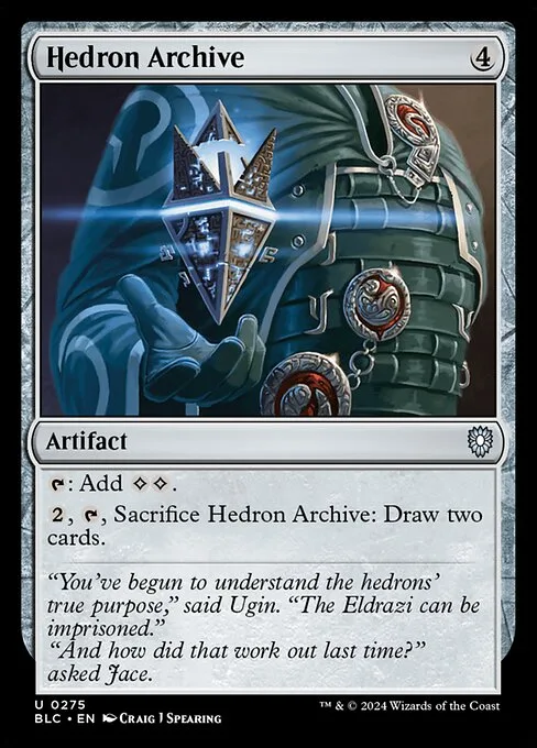 Hedron Archive · Bloomburrow Commander 275/356