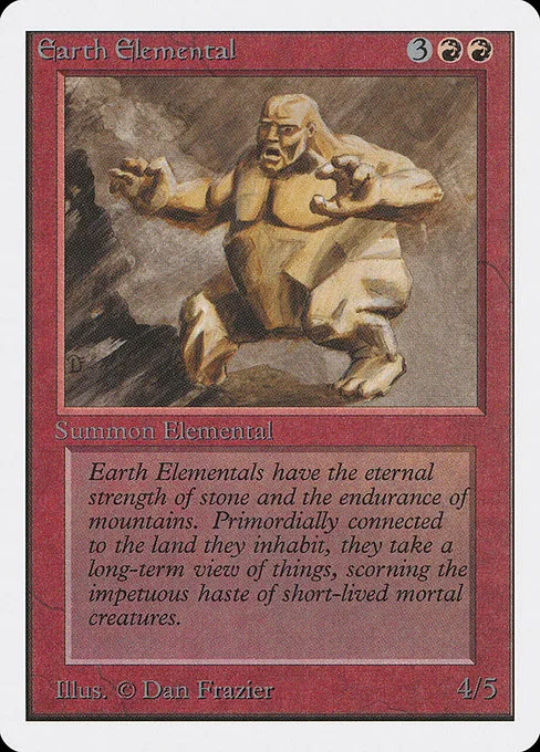 Earth Elemental · Unlimited Edition 145/302