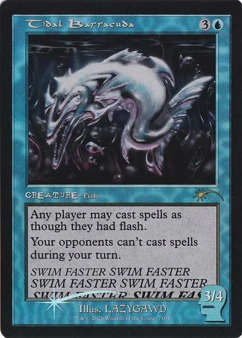Tidal Barracuda · Secret Lair Drop 7105/2547