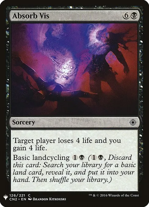 Absorb Vis · The List CN2-126/5050