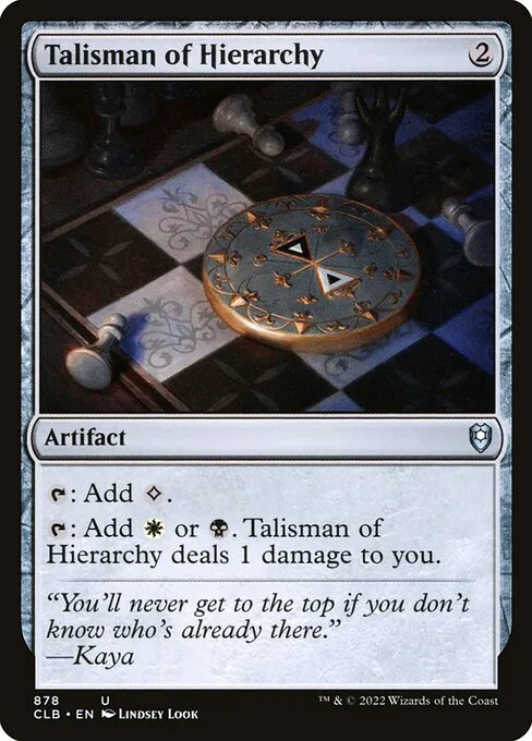 Talisman of Hierarchy · Commander Legends: Battle for Baldur's Gate 878/936