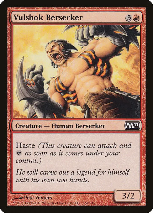Vulshok Berserker · Magic 2011 159/249