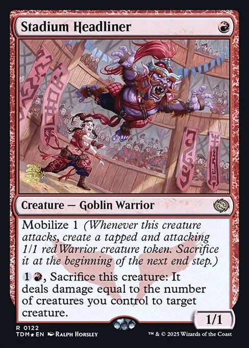 Stadium Headliner · Tarkir: Dragonstorm Promos 122s/160