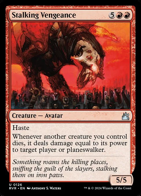Stalking Vengeance · Ravnica Remastered 126/531