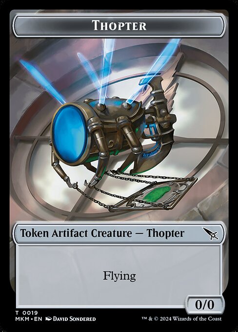 Thopter · Murders at Karlov Manor Tokens 19/22