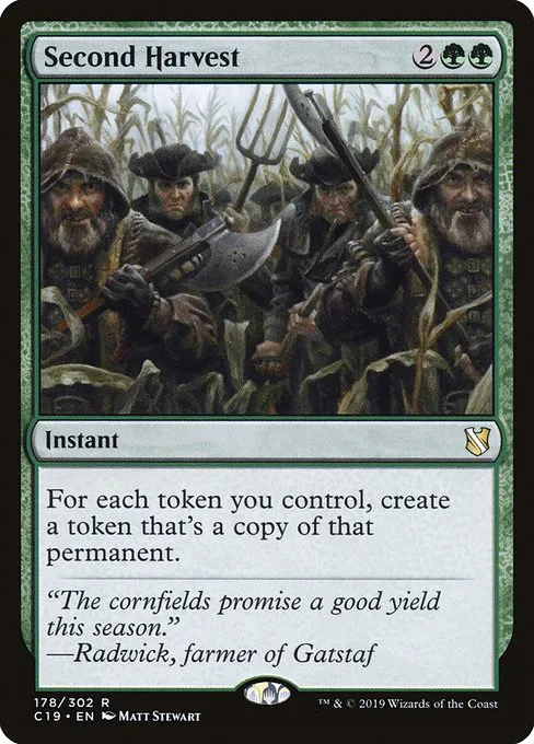 Second Harvest · Commander 2019 178/302