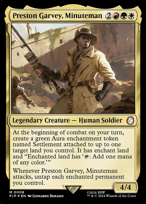 Preston Garvey, Minuteman · Fallout 8/1068
