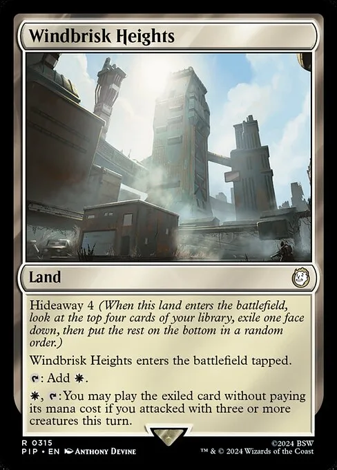 Windbrisk Heights · Fallout 315/1068