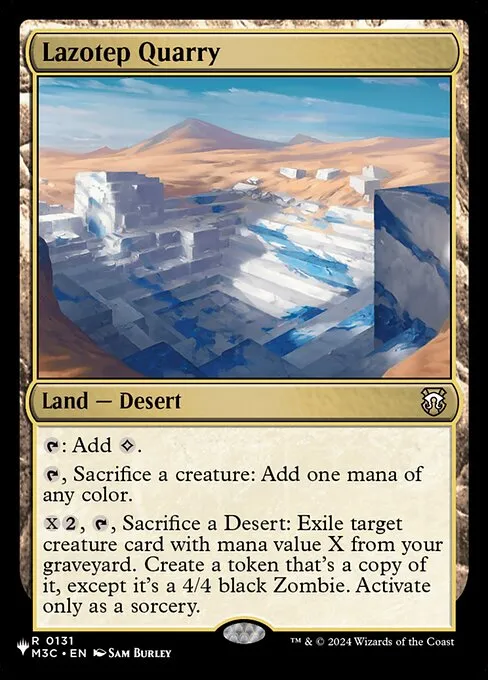 Lazotep Quarry · The List M3C-131/5050