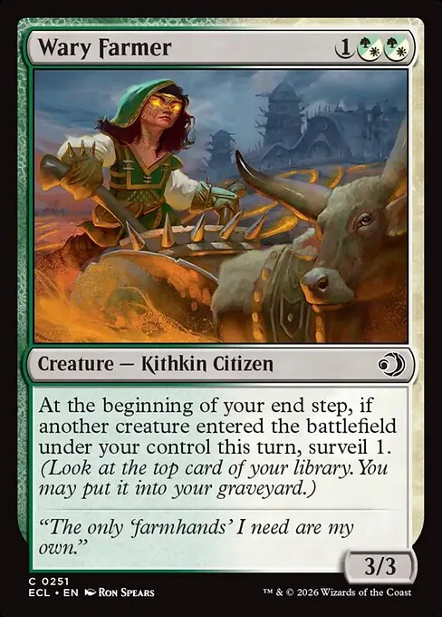 Wary Farmer · Lorwyn Eclipsed 251/408