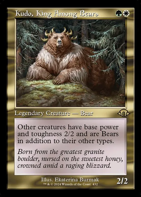 Kudo, King Among Bears · Modern Horizons 3 432/528