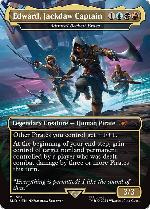 Admiral Beckett Brass · Secret Lair Drop 1561/2547