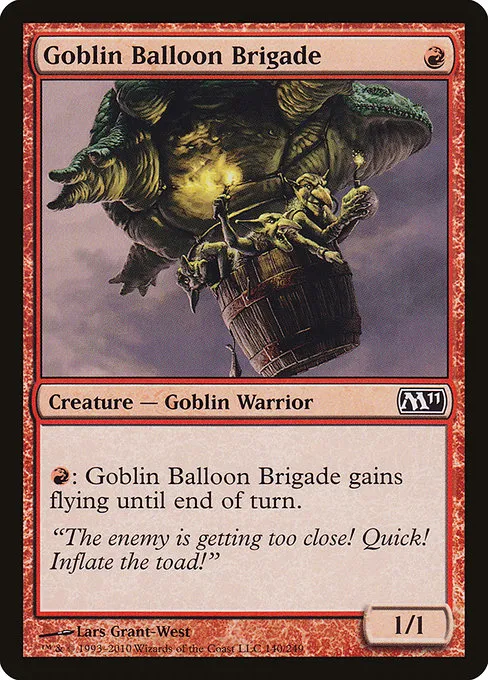 Goblin Balloon Brigade · Magic 2011 140/249