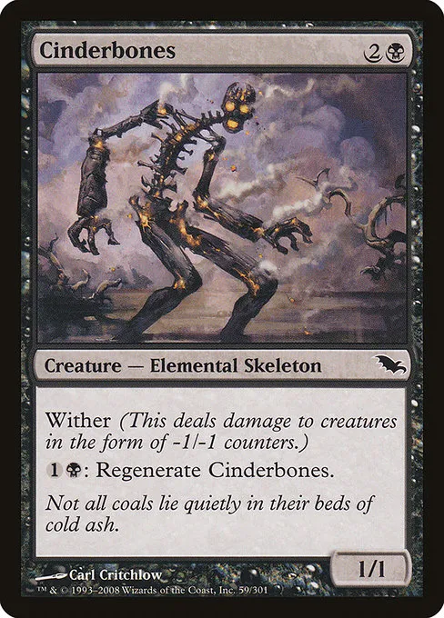 Cinderbones · Shadowmoor 59/302
