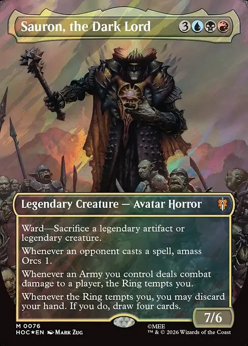 Sauron, the Dark Lord · The Hobbit Commander 76/7